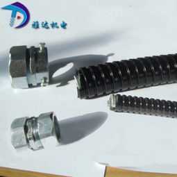 包塑金属软管 平包塑加厚 PVC管 电缆保护管